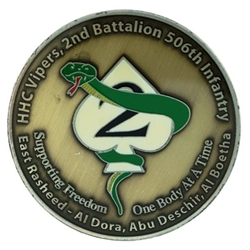 101st Airborne Division (Air Assault), 506th Infantry Regiment "White Currahee"(♠), HHC Vipers, 2nd Battalion