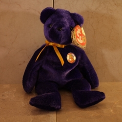 2004, May, Sapphire, Beanie Baby Of The Month (BBOM), Type 1, 2003