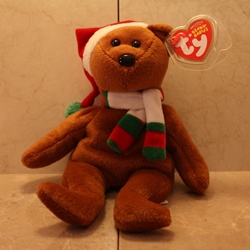 2008 Holiday Teddy, 15th Gen Swing Tag, 13th Gen Tush Tag, 2008 ©, PE