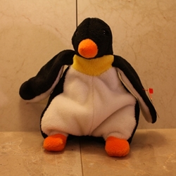 Waddle, 5th Gen Swing Tag, 6th Gen Tush Tag, 1995 ©, PE