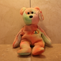 Peace Bear (original), 04053, 5th Generation, Type 1, 1996 ©