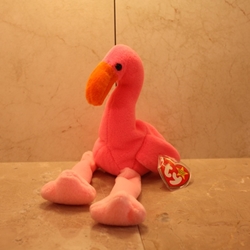 Pinky, Flamingo, 5th Generation, Swing Tag, 6th Generation, Tush Tag, Type 1, 1995 ©