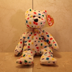 Ty 2K Bear, 04262, 5th Generation, Type 1, 1999 ©