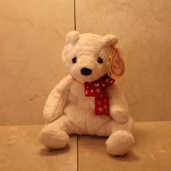 2000 Holiday Teddy Bear, 7th Gen Swing Tag, 9th Gen Tush Tag, Type 1, 2000©