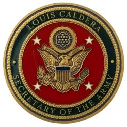 17th Secretary of the Army, Louis Caldera