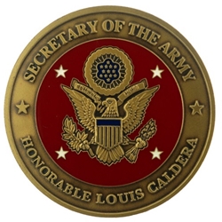 17th Secretary of the Army, Honorable Louis Caldera