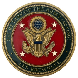 Secretary of the Army, Les Brownlee (Acting)