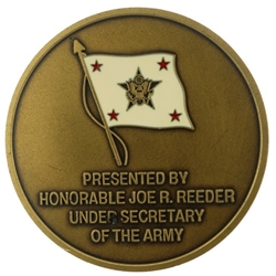 Under Secretary of the Army, Joe R. Reeder