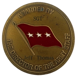 Director of the Army Staff, SGT Jeff Thomas