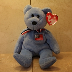 America (Blue), Bear, 9th Generation, Type 1, 2001 ©, Canadian