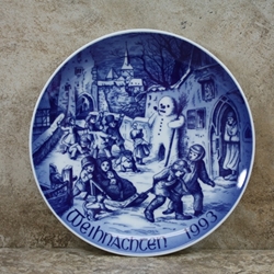 Bareuther Weihnachten Christmas Plate 1993