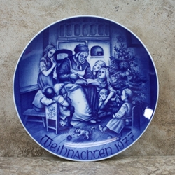 Bareuther Weihnachten Christmas Plate 1977