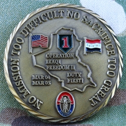 Assistant Division Commander, Maneuver, 1st Infantry Division, Big Red One, Type 1