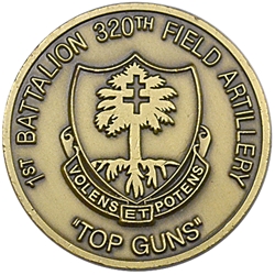 101st Airborne Division (Air Assault), 320th Field Artillery Regiment "Top Guns" (♥), 1st Battalion