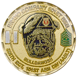 101st Airborne Division (Air Assault),  801st Brigade Support Battalion, "BullDawgs"(♠), Bravo Company