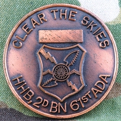 61st Air Defense Artillery Regiment, HHB, 2nd Battalion, Clear The Skies