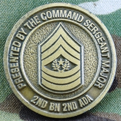 2nd Air Defense Artillery Regiment, 2nd Battalion, CSM