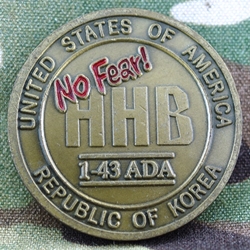 43rd Air Defense Artillery Regiment, HHB, 1st Battalion, Hellfire