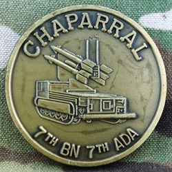 7th Air Defense Artillery Regiment, 1st Battalion, Chaparral