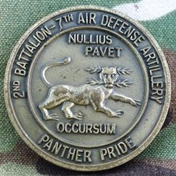 7th Air Defense Artillery Regiment, 2nd Battalion, Panther Pride
