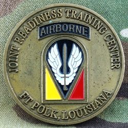 Joint Readiness Training Center, (JRTC), Fort Polk, Louisiana, CSM, Coin Of Excellence