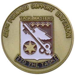 101st Airborne Division (Air Assault), 426th Forward Support Battalion “Taskmasters” (♣)