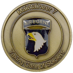 101st Airborne Division (Air Assault), 801st Main Support Battalion, "Maintaineer 7" CSM, (♠)