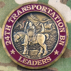 24th Transportation Battalion, Commander & CSM