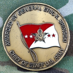 34th Chief of Staff of the Army, General Eric K. Shinseki