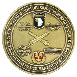 101st Airborne Division (Air Assault), 320th Field Artillery Regiment, "Balls of the Eagle" (♣), 2nd Battalion