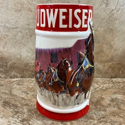 Beer Stein, Anheuser-Busch, 2018 Budweiser Holiday 39th Anniversary Edition, Type 1