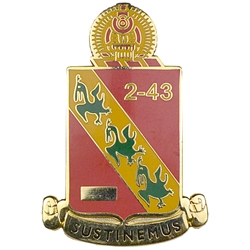 43rd Air Defense Artillery Regiment, 2nd Battalion, Second To None Strength in Honor