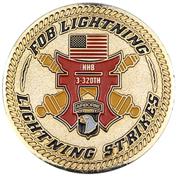 101st Airborne Division (Air Assault), 320th Field Artillery Regiment "Lighting Strikes", HHB. 3rd Battalion