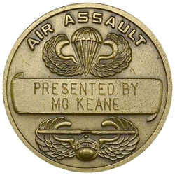 101st Airborne Division (Air Assault), Division Commander, MG Keane, Type 1