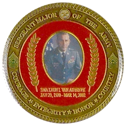 Sergeant Major of the Army, 4th SMA Leon L. Van Autreve, Fort Sam Houston, Texas