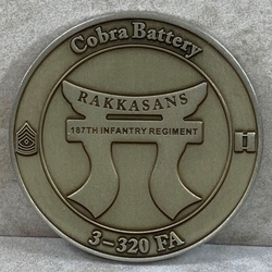 101st Airborne Division (Air Assault), 320th Field Artillery Regiment, Cobra Battery, 3rd Battalion