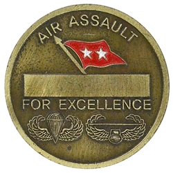 101st Airborne Division (Air Assault), Division Commander, Iraq Saudi Arabia, 1 1/2", Type 1A