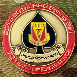 101st Airborne Division (Air Assault), 801st Brigade Support Battalion, "Maintaineers"(♠), 2013 Spring Ball