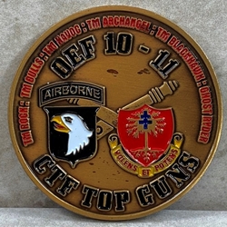 101st Airborne Division (Air Assault), 320th Field Artillery Regiment "Top Guns" (♥), OEF 10-11, CTF Top Guns, 079, 1st Battalion