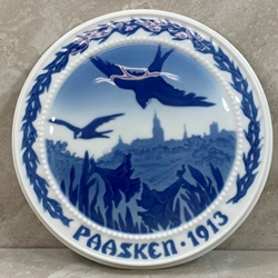Bing & Grøndahl Easter / Paasken 1913 Birds and Daffodils