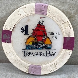 Treasure Bay $1.00 Biloxi, Mississippi