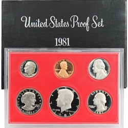 1981, U.S. Proof Set