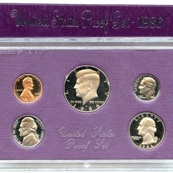 1986, U.S. Proof Set