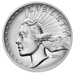 American Liberty 2019 High Relief Silver Medal, Wanted