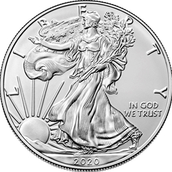 2020 Silver Eagles, Uncirculated