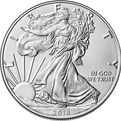 2018 Silver Eagles, Uncirculated