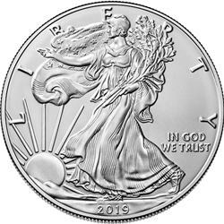 2019 Silver Eagles, Uncirculated