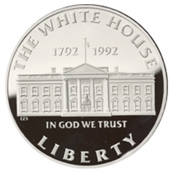 1992-P White House 200th Anniversary Proof Dollar