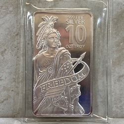 Freedom Ten Troy Ounces .999 Fine Silver