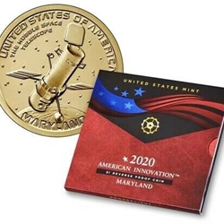 American Innovation 2020 $1 Reverse Proof Coin -Maryland